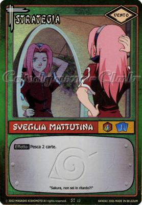 ST18 Sveglia mattutina rara foil -NEAR MINT-