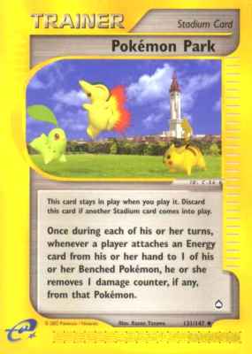 131 / 147 Pokemon Park non comune (EN) -NEAR MINT-