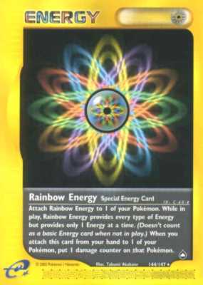 144 / 147 Rainbow Energy rara (EN) -NEAR MINT-