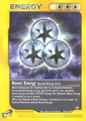 145 / 147 Boost Energy non comune (EN) -NEAR MINT-