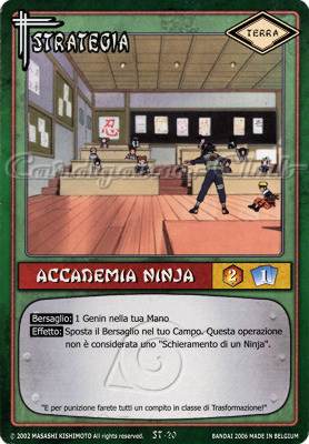 ST20 Accademia ninja comune -NEAR MINT-