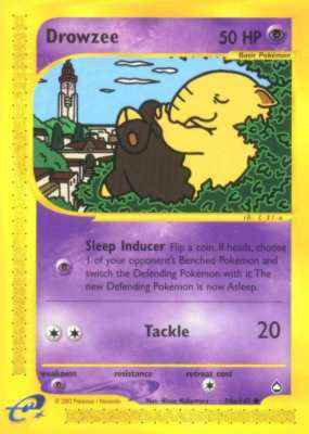 74a / 147 Drowzee comune (EN) -NEAR MINT-
