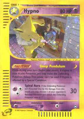 H12 / H32 Hypno rara foil (EN) -NEAR MINT-