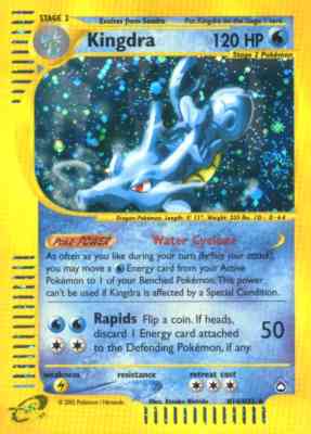 H14 / H32 Kingdra rara foil (EN) -NEAR MINT-