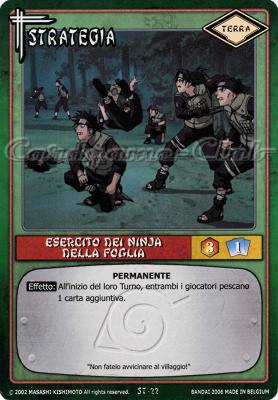 ST22 Esercito dei ninja della foglia comune -NEAR MINT-