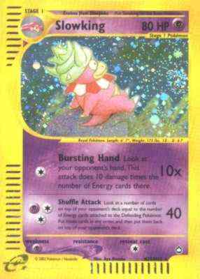 H22 / H32 Slowking rara foil (EN) -NEAR MINT-
