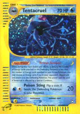 H26 / H32 Tentacruel rara foil (EN)  -GOOD-