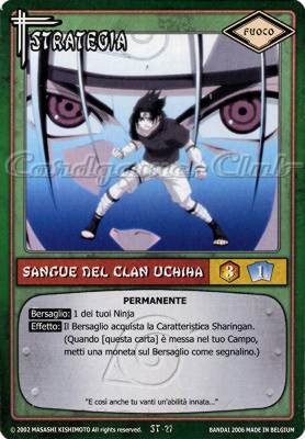 ST27 Sangue del clan Uchiha non comune -NEAR MINT-