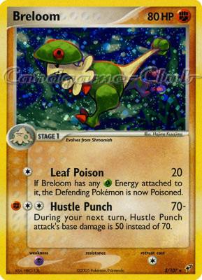 003 / 107 Breloom rara foil (EN) -NEAR MINT-