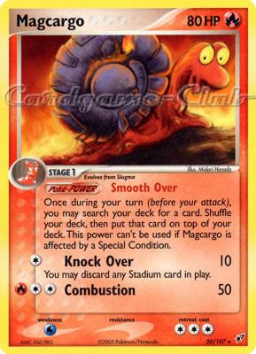 020 / 107 Magcargo rara (EN) -NEAR MINT-
