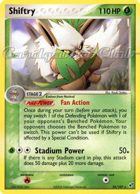 025 / 107 Shiftry rara (EN) -NEAR MINT-