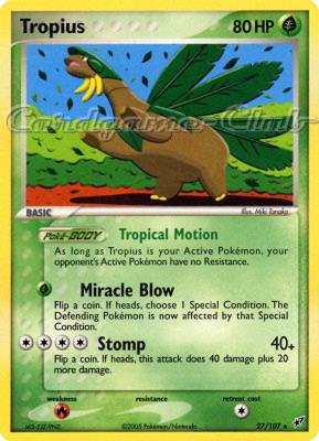 027 / 107 Tropius rara (EN) -NEAR MINT-