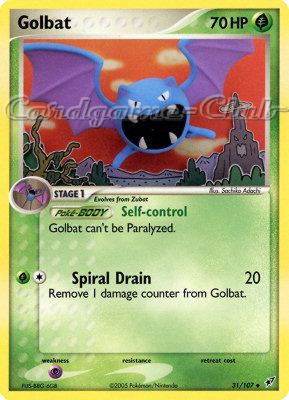 031 / 107 Golbat non comune (EN) -NEAR MINT-