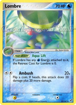 033 / 107 Lombre non comune (EN) -NEAR MINT-