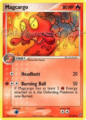 037 / 107 Magcargo non comune (EN) -NEAR MINT-