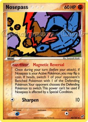 042 / 107 Nosepass non comune (EN) -NEAR MINT-