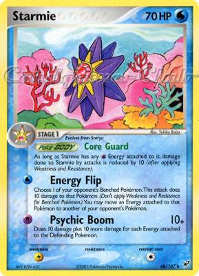048 / 107 Starmie non comune (EN) -NEAR MINT-