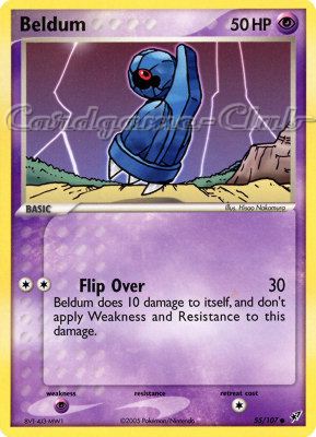 055 / 107 Beldum comune (EN) -NEAR MINT-