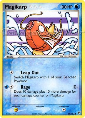 064 / 107 Magikarp comune (EN) -NEAR MINT-