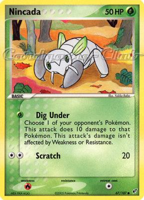 067 / 107 Nincada comune (EN) -NEAR MINT-