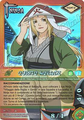 NI-247 Quinto Hokage ultra rara foil -NEAR MINT-