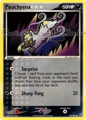 070 / 107 Poochyena comune (EN) -NEAR MINT-