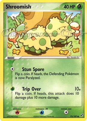 072 / 107 Shroomish comune (EN) -NEAR MINT-