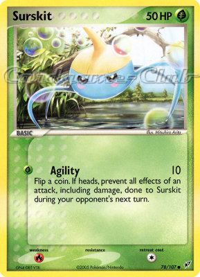 078 / 107 Surskit comune (EN) -NEAR MINT-