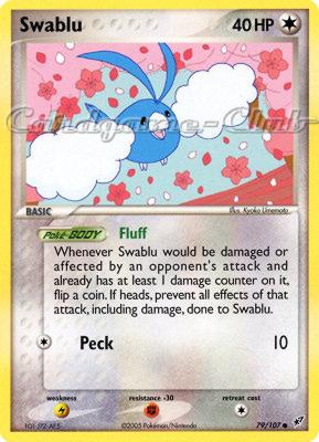 079 / 107 Swablu comune (EN) -NEAR MINT-