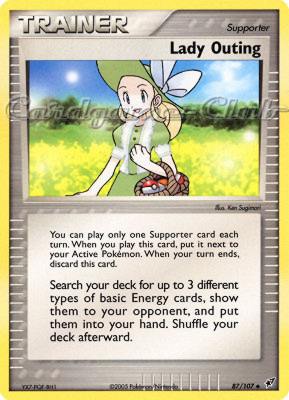 087 / 107 Lady Outing non comune (EN) -NEAR MINT-