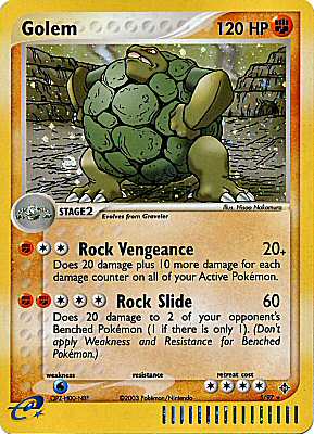 05 / 97 Golem rara foil (EN) -NEAR MINT-