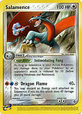 19 / 97 Salamence rara (EN) -NEAR MINT-