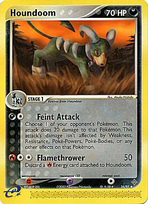 34 / 97 Houndoom non comune (EN) -NEAR MINT-