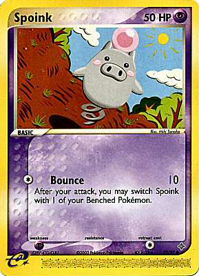 73 / 97 Spoink K 23 comune (EN) -NEAR MINT-