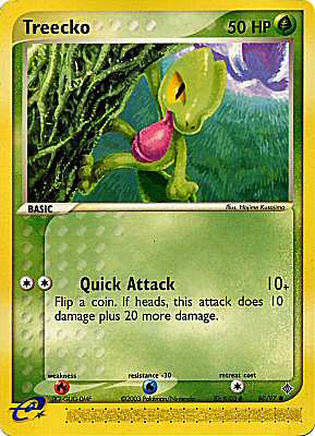 80 / 97 Treecko comune (EN) -NEAR MINT-