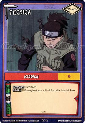 TE01 Kunai comune -NEAR MINT-