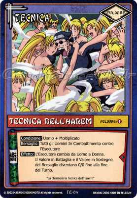 TE04 Tecnica dell'harem non comune -NEAR MINT-