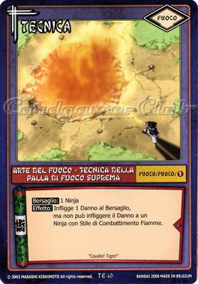 TE10 Arte del fuoco-Tecnica della palla di fuoco suprema comune -NEAR MINT-