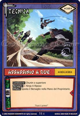 TE11 Assassinio a due comune -NEAR MINT-