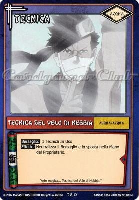 TE13 Tecnica del velo di nebbia non comune -NEAR MINT-