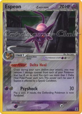 004 / 113 Espeon  Delta Species rara foil (EN) -NEAR MINT-