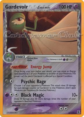 006 / 113 Gardevoir  Delta Species rara foil (EN) -NEAR MINT-