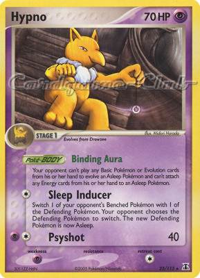 023 / 113 Hypno rara (EN) -NEAR MINT-
