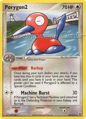 025 / 113 Porygon 2 rara (EN) -NEAR MINT-
