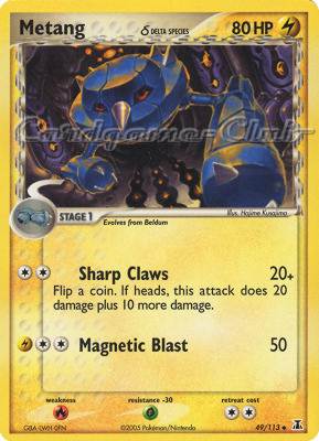 049 / 113 Metang Delta Species non comune (EN) -NEAR MINT-