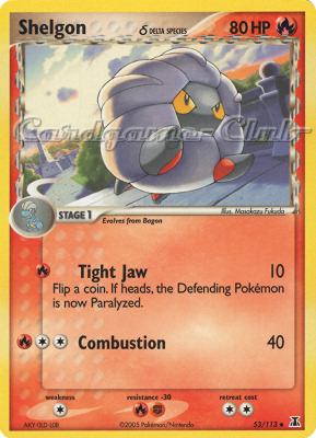 053 / 113 Shelgon Delta Species non comune (EN) -NEAR MINT-