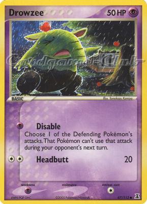 067 / 113 Drowzee comune (EN) -NEAR MINT-