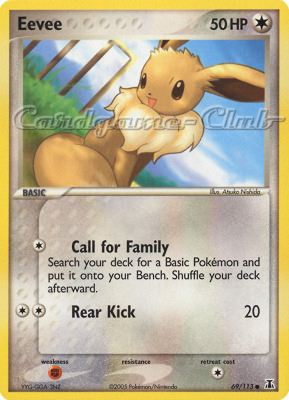 069 / 113 Eevee comune (EN) -NEAR MINT-