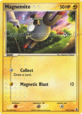074 / 113 Magnemite comune (EN) -NEAR MINT-
