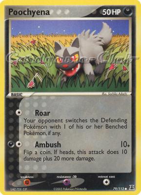 079 / 113 Poochyena comune (EN) -NEAR MINT-